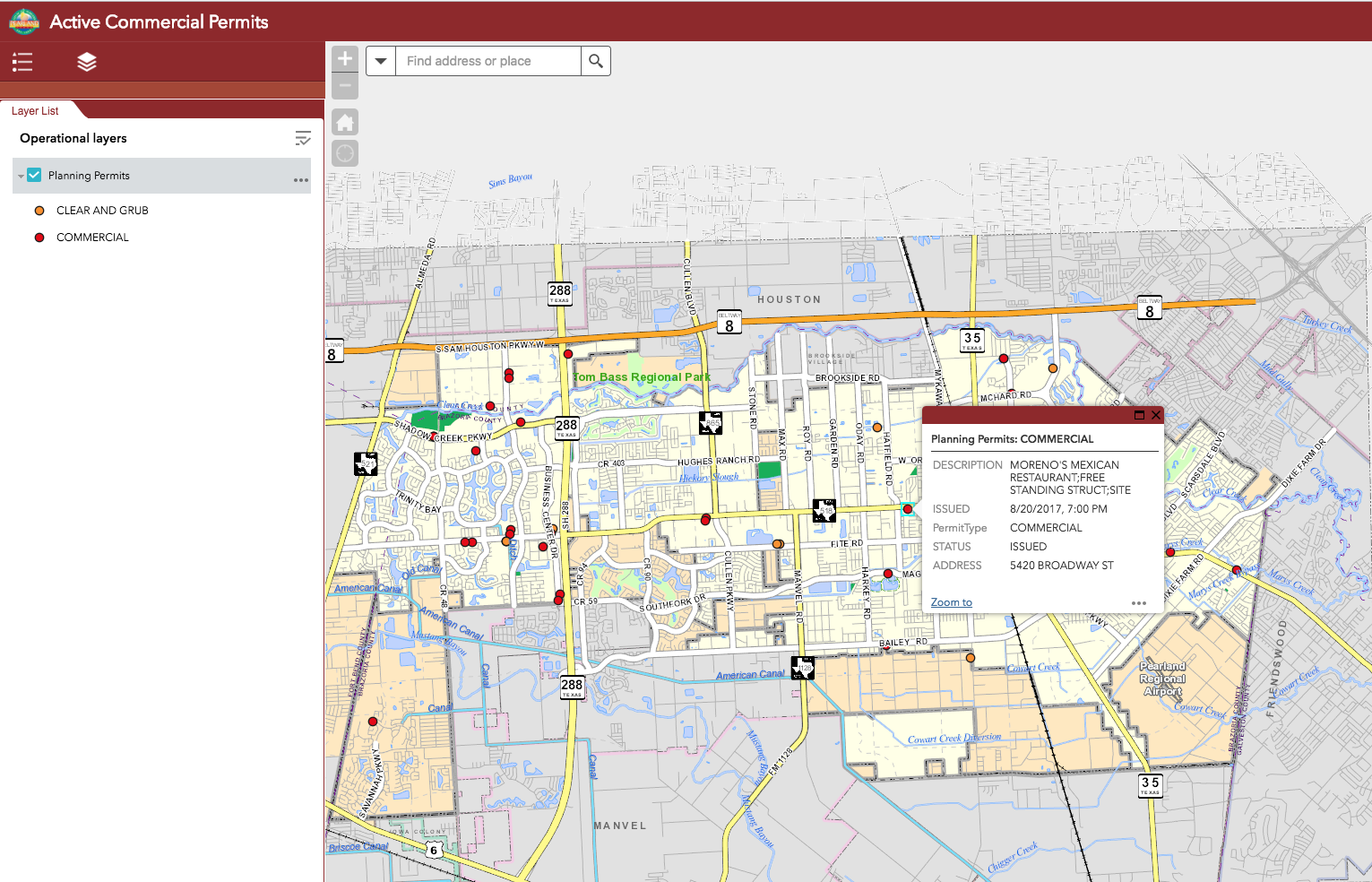 Community Development Map