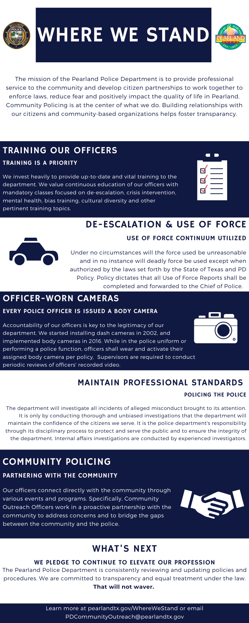 PD Where We Stand Infograph