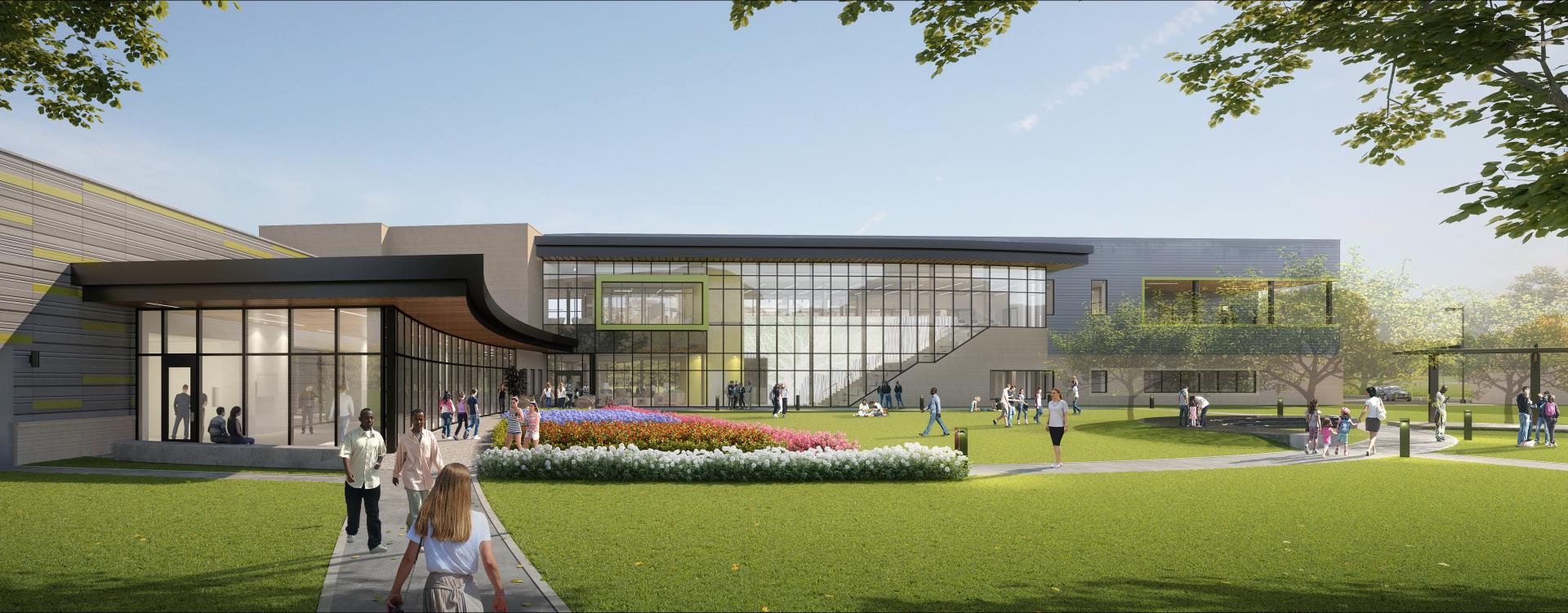 Shadow Creek Library Rendering 1