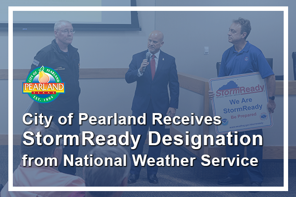 CoP Receives StormReady Designation