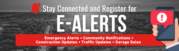 Register for E-Alerts