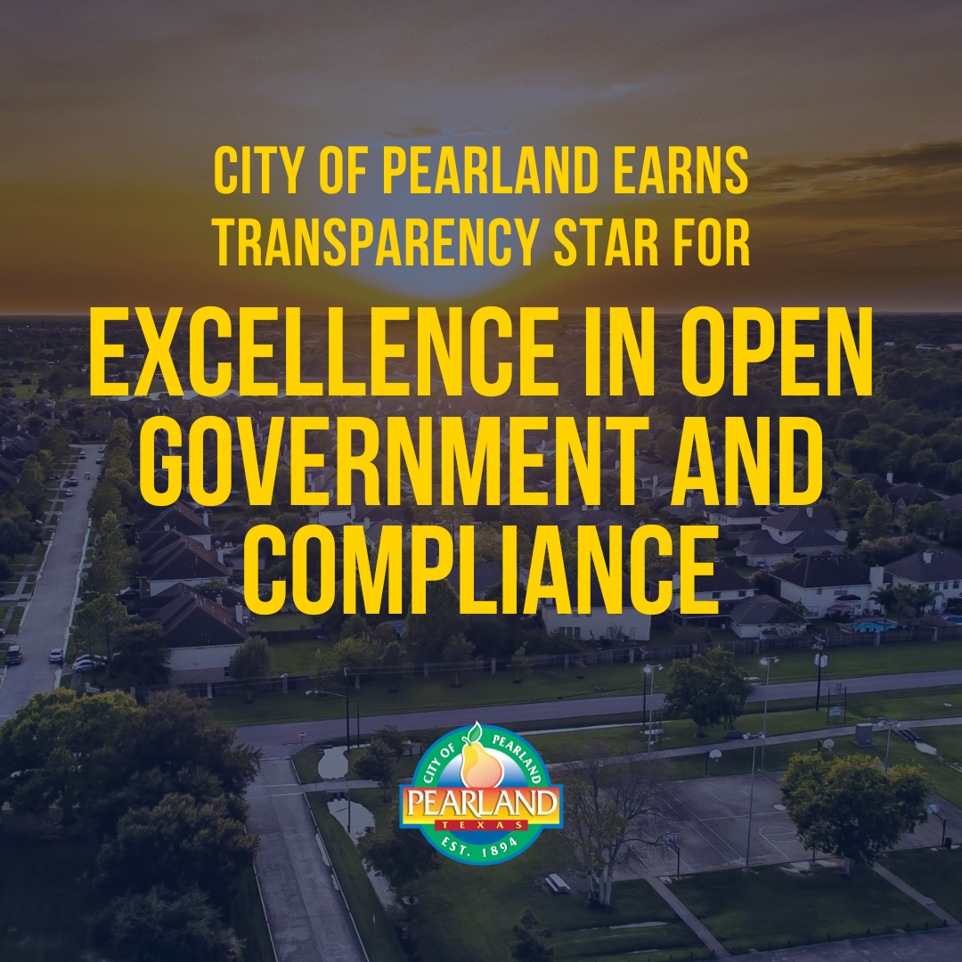 Thumbnail city of pealrand earns transparency star for excellence in open government and compliance